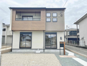 熊本市南区八幡、新築一戸建ての画像です