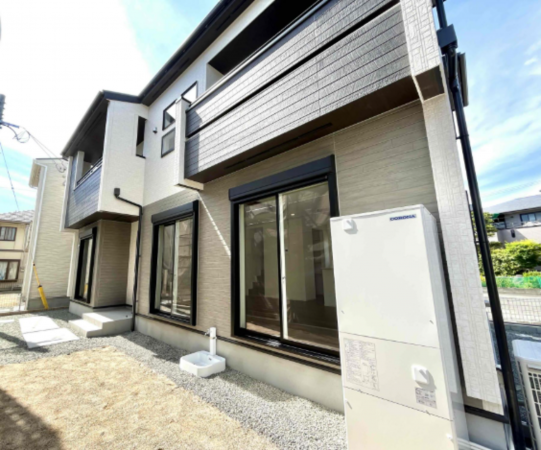 熊本市南区八幡、新築一戸建ての画像です