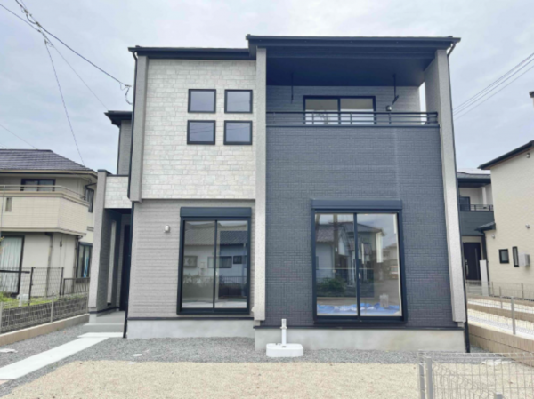 熊本市南区八幡、新築一戸建ての画像です