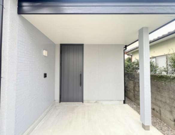 熊本市南区八分字町、中古一戸建ての外観画像です