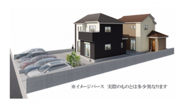 熊本市東区湖東、新築一戸建ての画像です
