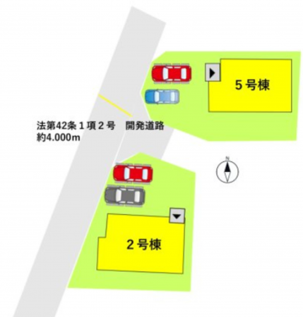 熊本市南区富合町杉島、新築一戸建ての画像です