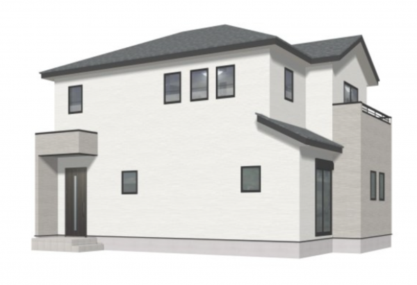 熊本市南区富合町杉島、新築一戸建ての画像です