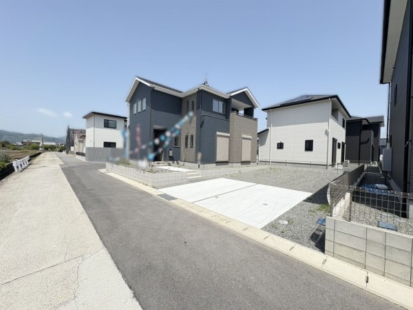 熊本市南区会富町、新築一戸建ての画像です