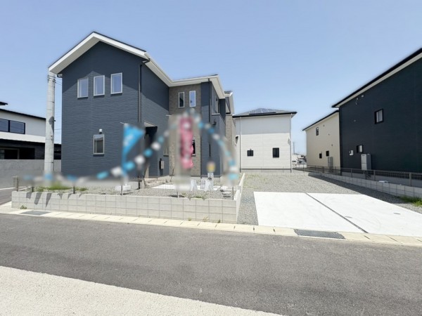 熊本市南区会富町、新築一戸建ての画像です