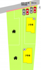 熊本市南区薄場町、新築一戸建ての画像です