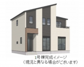 熊本市東区新外、新築一戸建ての画像です