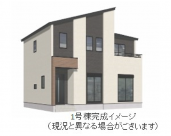 熊本市東区新外、新築一戸建ての画像です