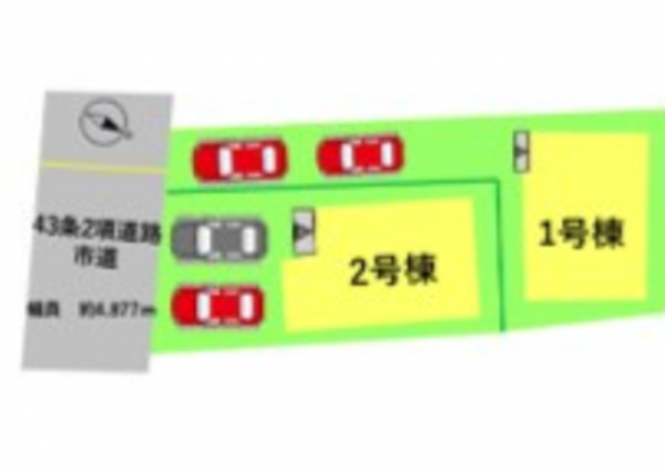 熊本市東区新外、新築一戸建ての画像です