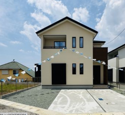 熊本市東区神園、新築一戸建ての画像です