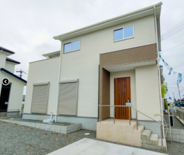 熊本市南区白石町、新築一戸建ての画像です