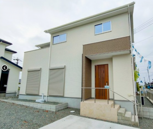 熊本市南区白石町、新築一戸建ての画像です