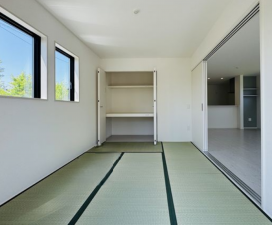 熊本市南区白石町、新築一戸建ての画像です