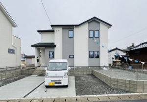 熊本市南区白石町、新築一戸建ての画像です