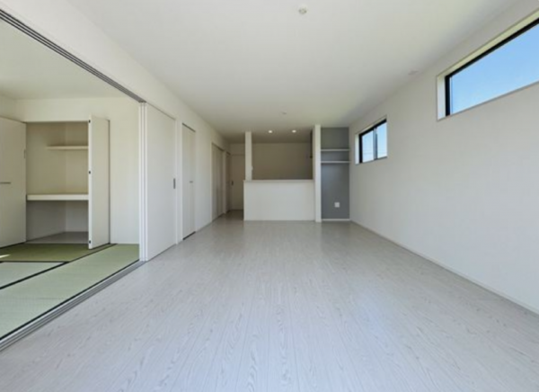 熊本市南区白石町、新築一戸建ての画像です