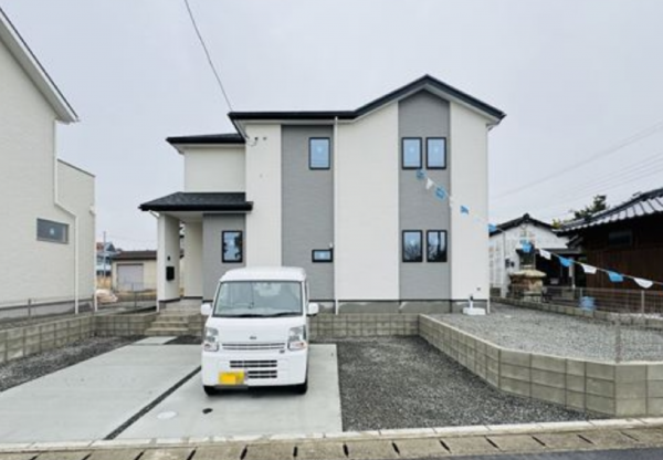 熊本市南区白石町、新築一戸建ての画像です