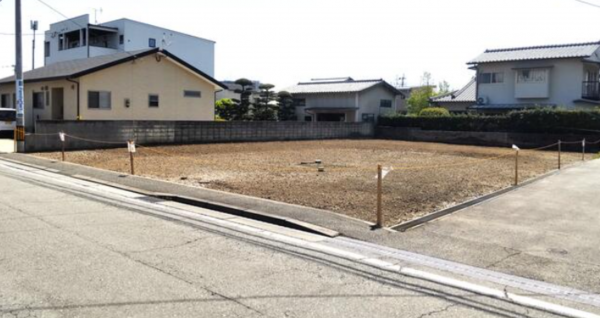 熊本市南区野口、土地の画像です