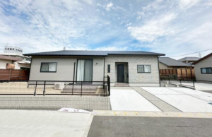 熊本市南区元三町、新築一戸建ての外観画像です