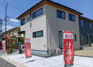 熊本市東区御領、新築一戸建ての画像です