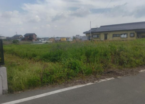 熊本市南区御幸笛田、土地の画像です