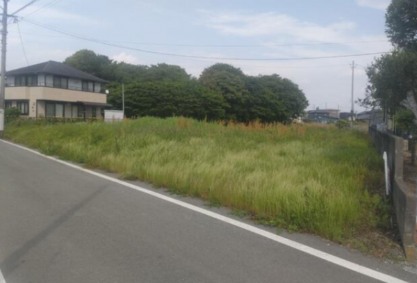 熊本市南区御幸笛田、土地の画像です