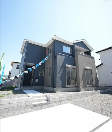 熊本市南区会富町、新築一戸建ての画像です