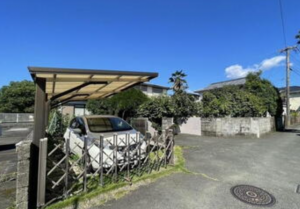 熊本市中央区帯山、土地の画像です