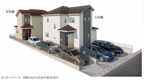 熊本市東区月出、新築一戸建ての画像です