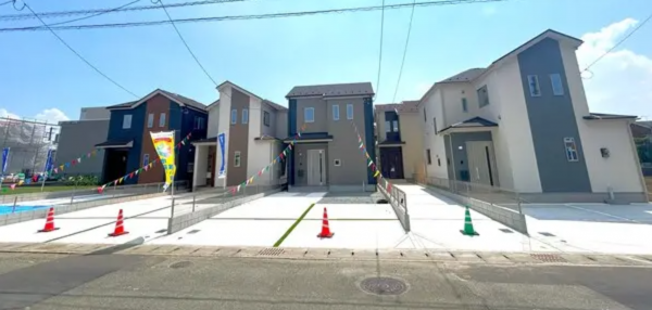 熊本市東区月出、新築一戸建ての画像です