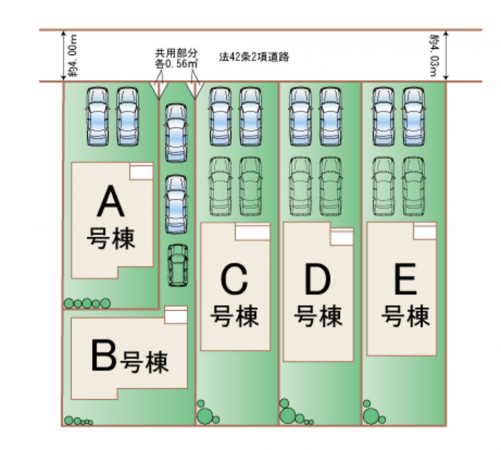 熊本市東区月出、新築一戸建ての画像です