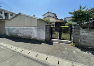 熊本市中央区帯山、土地の画像です
