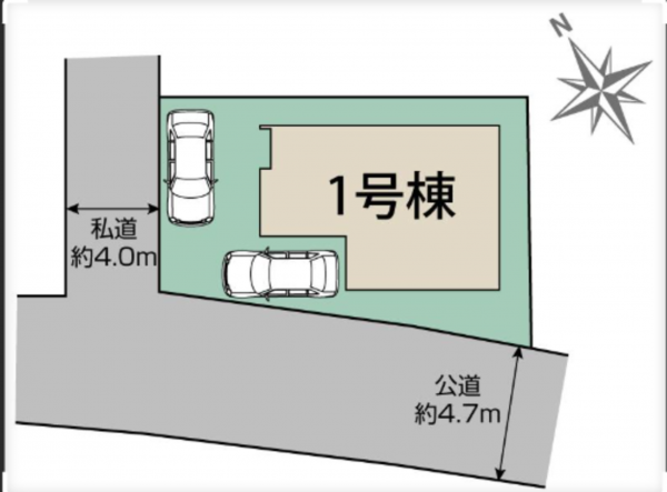熊本市中央区出水、新築一戸建ての画像です