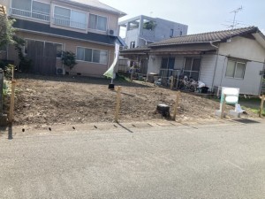 熊本市東区花立、土地の画像です