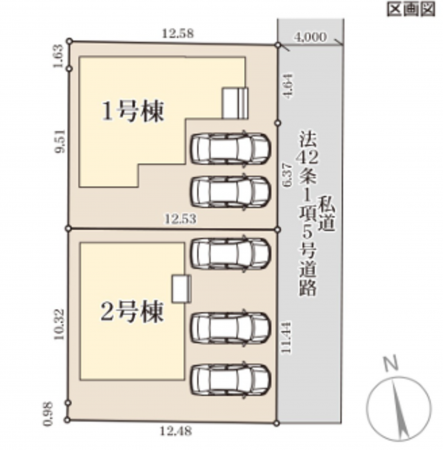 熊本市中央区帯山、新築一戸建ての画像です