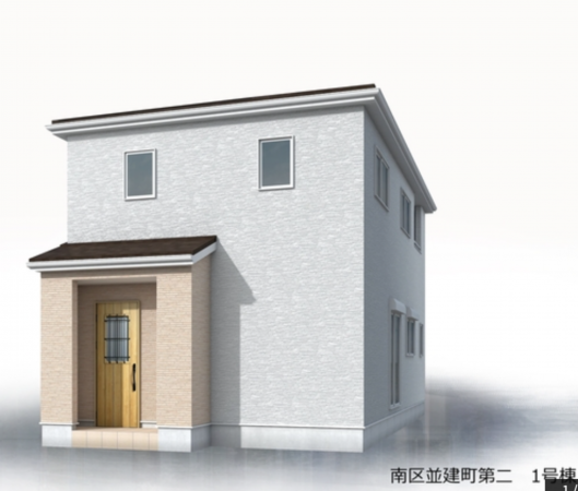 熊本市南区並建町、新築一戸建ての画像です