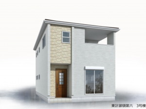 熊本市東区御領、新築一戸建ての画像です