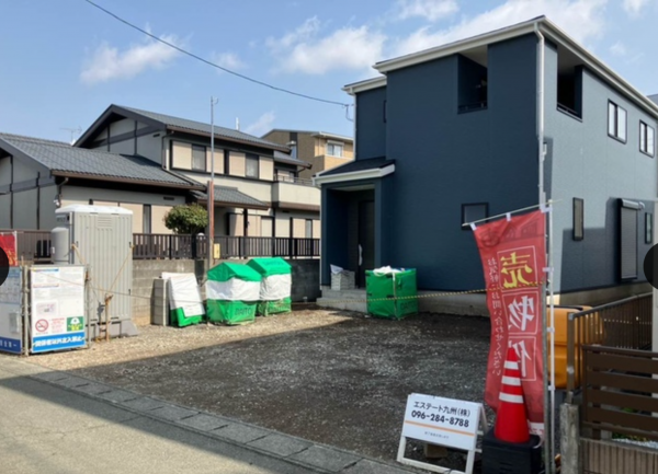 熊本市東区戸島、新築一戸建ての画像です