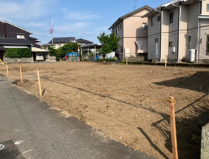 熊本市南区八分字町、土地の画像です