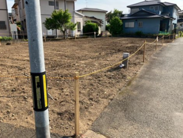 熊本市南区八分字町、土地の画像です