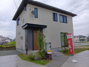 熊本市東区御領、新築一戸建ての画像です