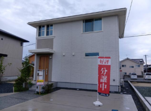 熊本市東区御領、新築一戸建ての画像です