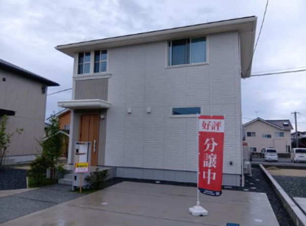熊本市東区御領、新築一戸建ての画像です