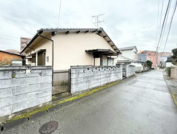 熊本市東区新南部、土地の画像です
