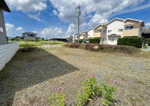 熊本市東区弓削町、土地の画像です