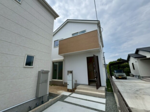 熊本市南区御幸笛田、新築一戸建ての画像です