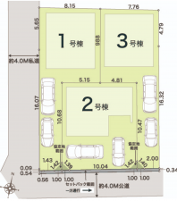 熊本市南区御幸笛田、新築一戸建ての画像です