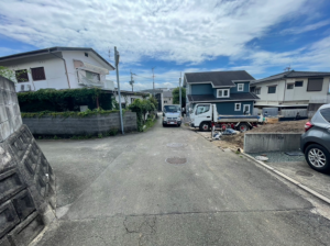 熊本市東区山ノ内、新築一戸建ての画像です