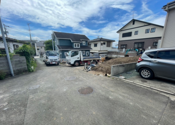 熊本市東区山ノ内、新築一戸建ての画像です