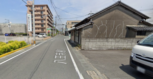 熊本市中央区八王寺町、土地の画像です