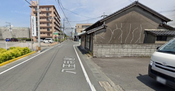 熊本市中央区八王寺町、土地の画像です